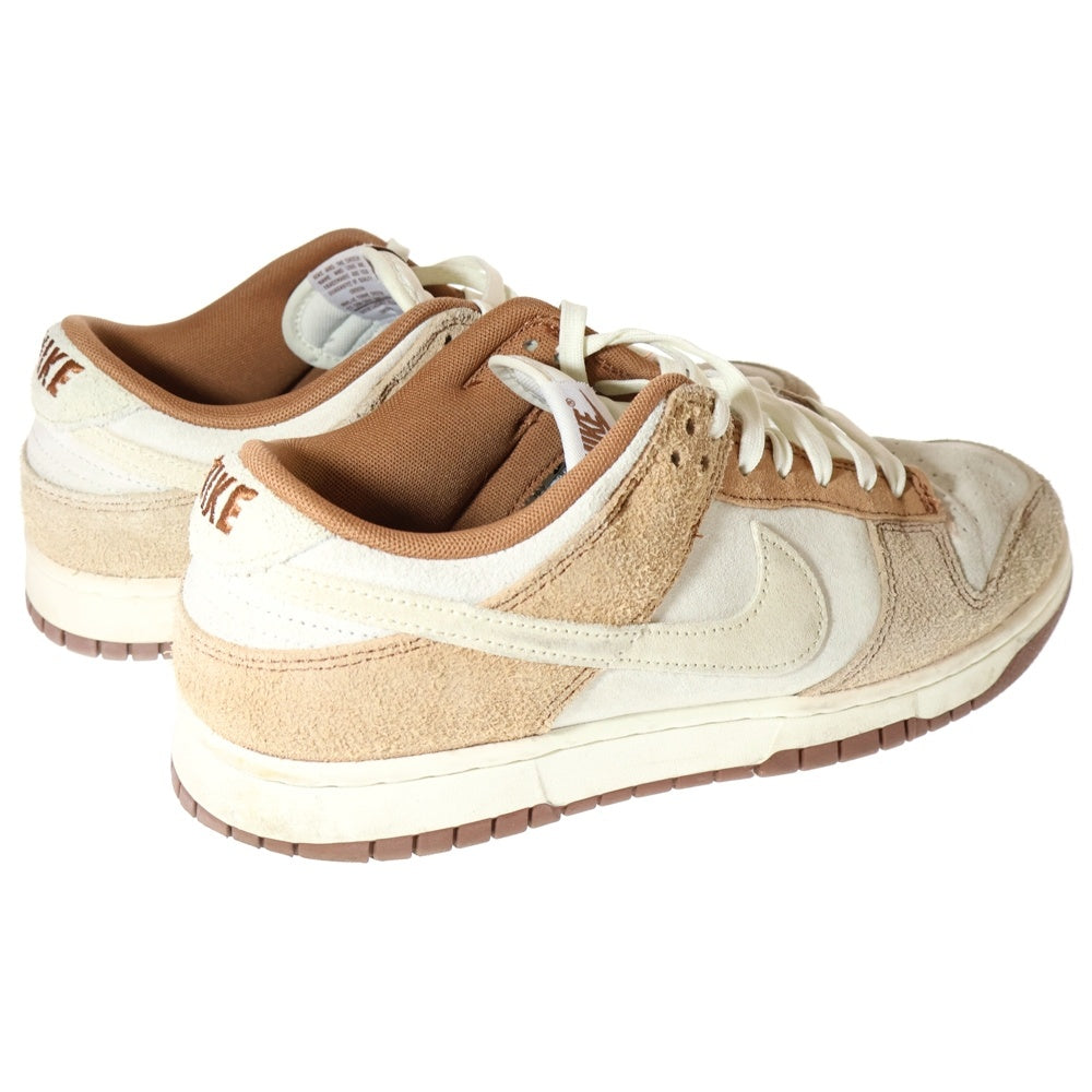 NIKE(ナイキ) DUNK LOW RETRO PRM MEDIUM CURRY ダンクロー ミディアムカレー ローカットスニーカー US10.5/28.5cm ブラウン/ベージュ DD1390‐100