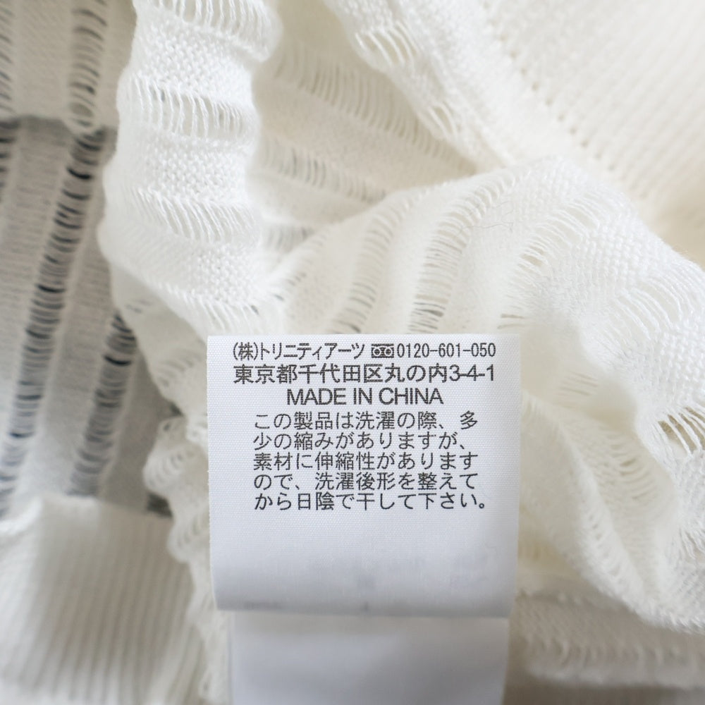 BARNYARDSTORM(バーンヤードストーム) ノースリーブ ニットベスト ホワイト レディース BM425606NM