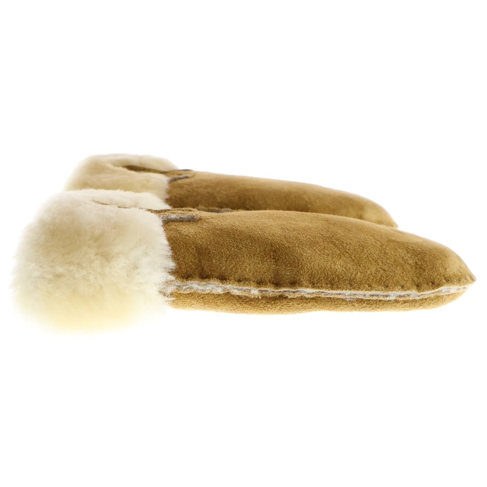 UGG(アグ) ムートン グローブ ミトン 手袋 ブラウン キッズ K11103