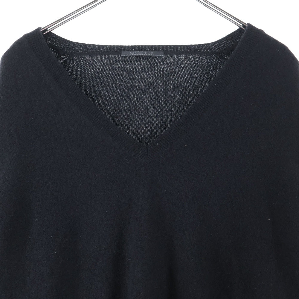 PRADA ブラック Vネック ニット 48 PRADA Vネック ニット 48 セーター 黒 ブラック プラダ