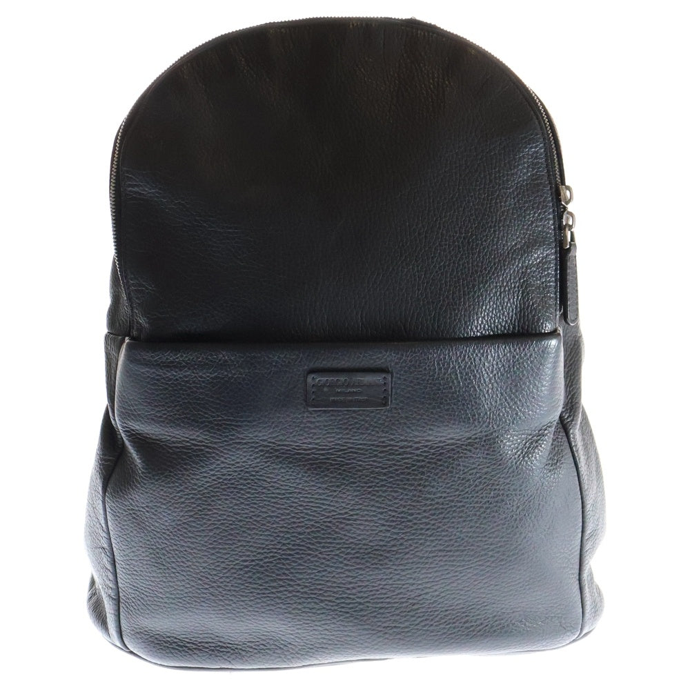 GIORGIO ARMANI(ジョルジオアルマーニ) N892 レザーバックパック ブラック YB42J Y2O074