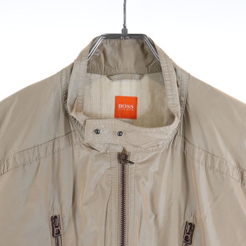 HUGO BOSS(ヒューゴボス) マルチポケット ジップアップ ジャケット ベージュ 50150343