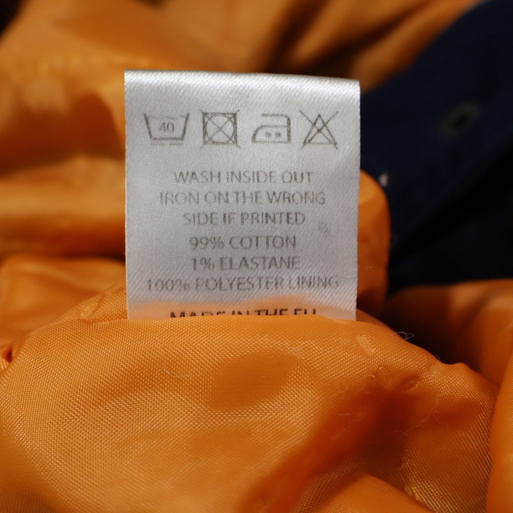 POLAR SKATE CO(ポーラー) バックロゴ 裏地キルティング コーチジャケット ネイビー