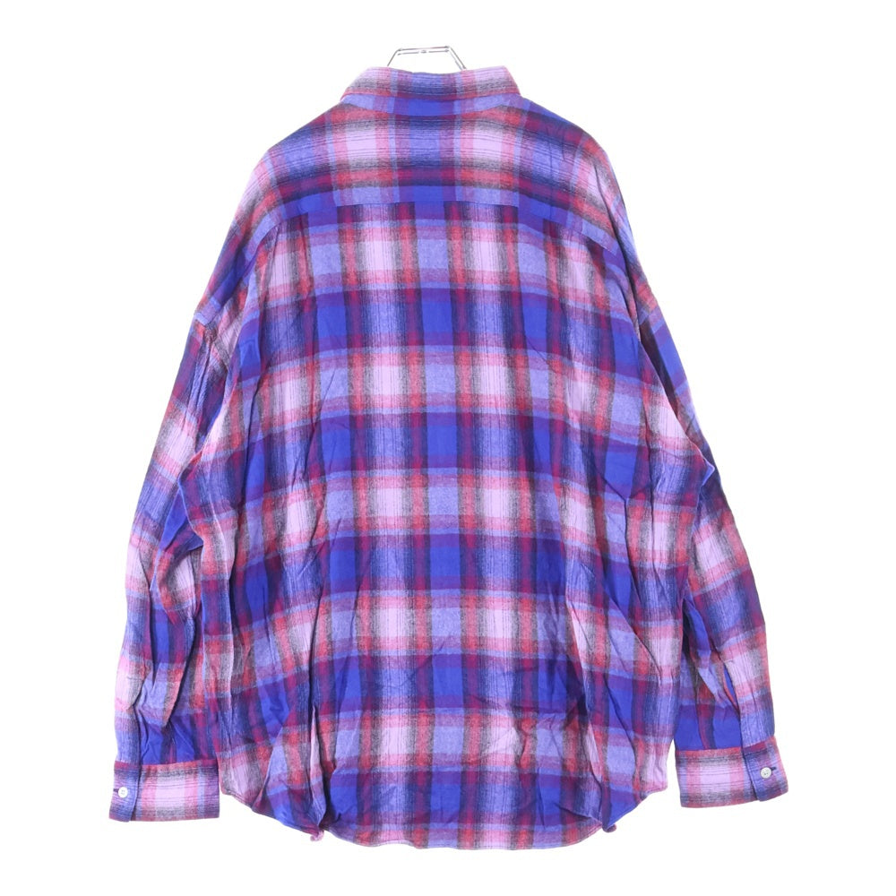 N.HOOLYWOOD(エヌハリウッド) CHECKED SHIRT 7B チェック柄 長袖シャツ マルチ 292-SH07-001
