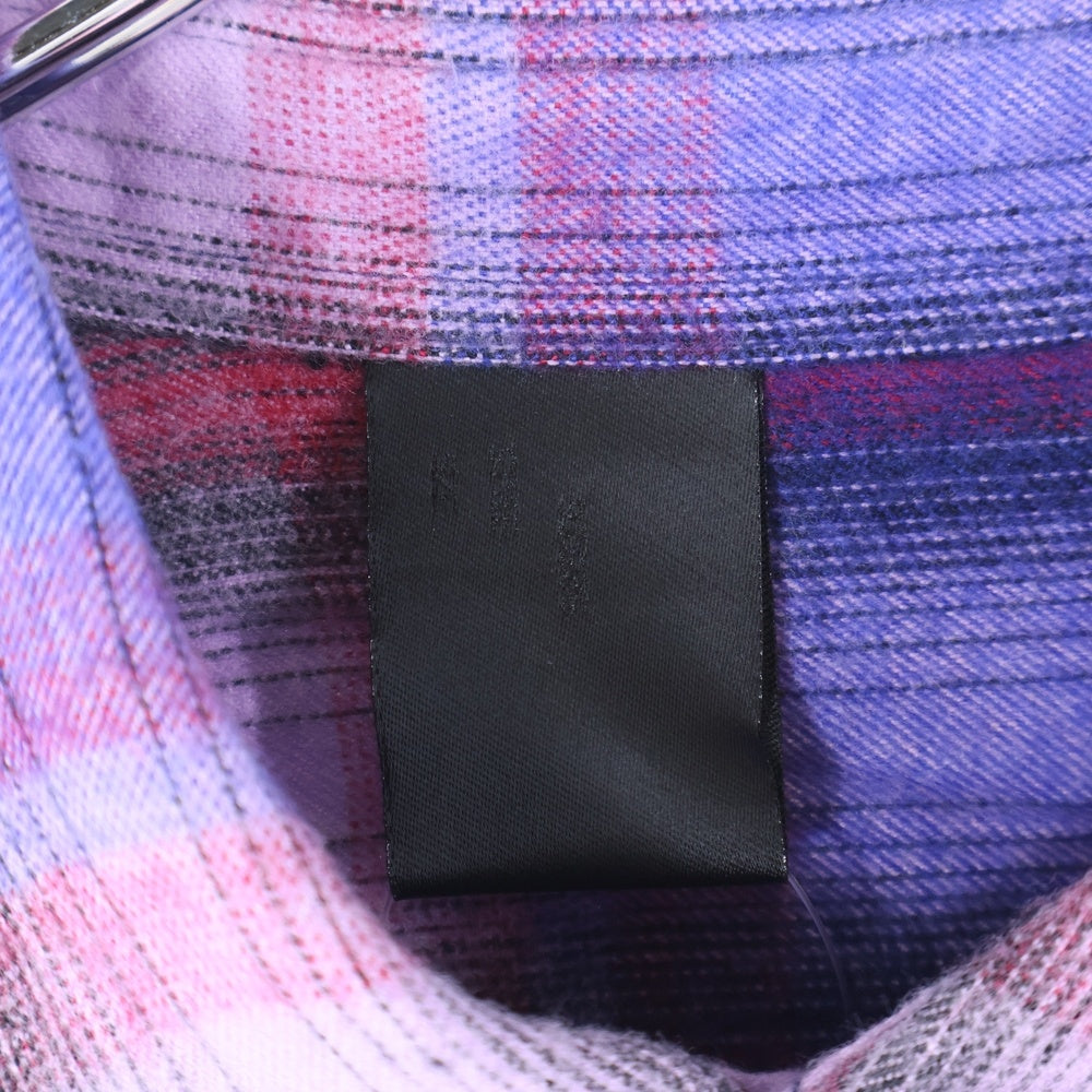 N.HOOLYWOOD(エヌハリウッド) CHECKED SHIRT 7B チェック柄 長袖シャツ マルチ 292-SH07-001