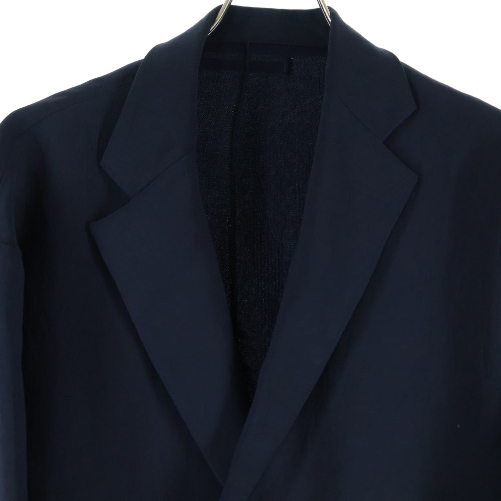 UNITED ARROWS & SONS(ユナイテッドアローズ アンド サンズ) 19AW DAISUKE OBANA PE BUTTONLES JACKET ダイスケ オバナ ボタンレス テーラードジャケット ブラック 5522-299-0220