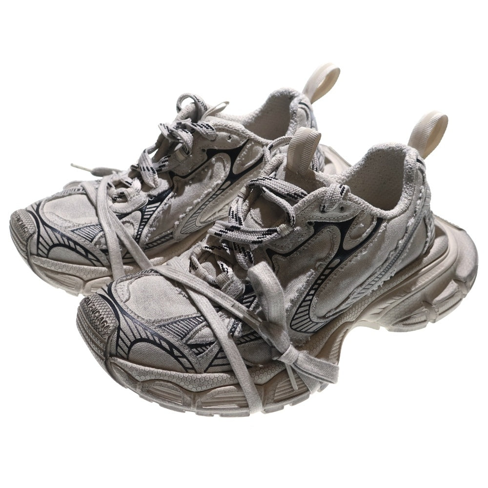 BALENCIAGA(バレンシアガ) 3XL SNEAKER スリーエックスエル ユーズドデザイン ローカットスニーカー レディース ホワイト/ブラック 734731