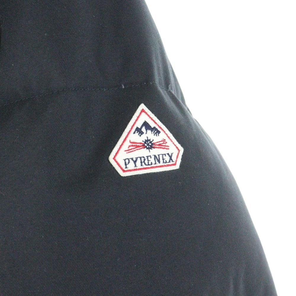 PYRENEX(ピレネックス) BELFORT ベルフォール フーデット ジップアップ ダウンジャケット ブラック HMO047