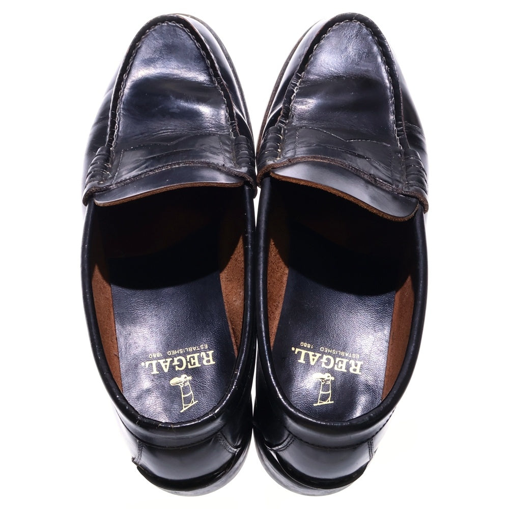 REGAL(リーガル) レザー コインローファー ブラック 482