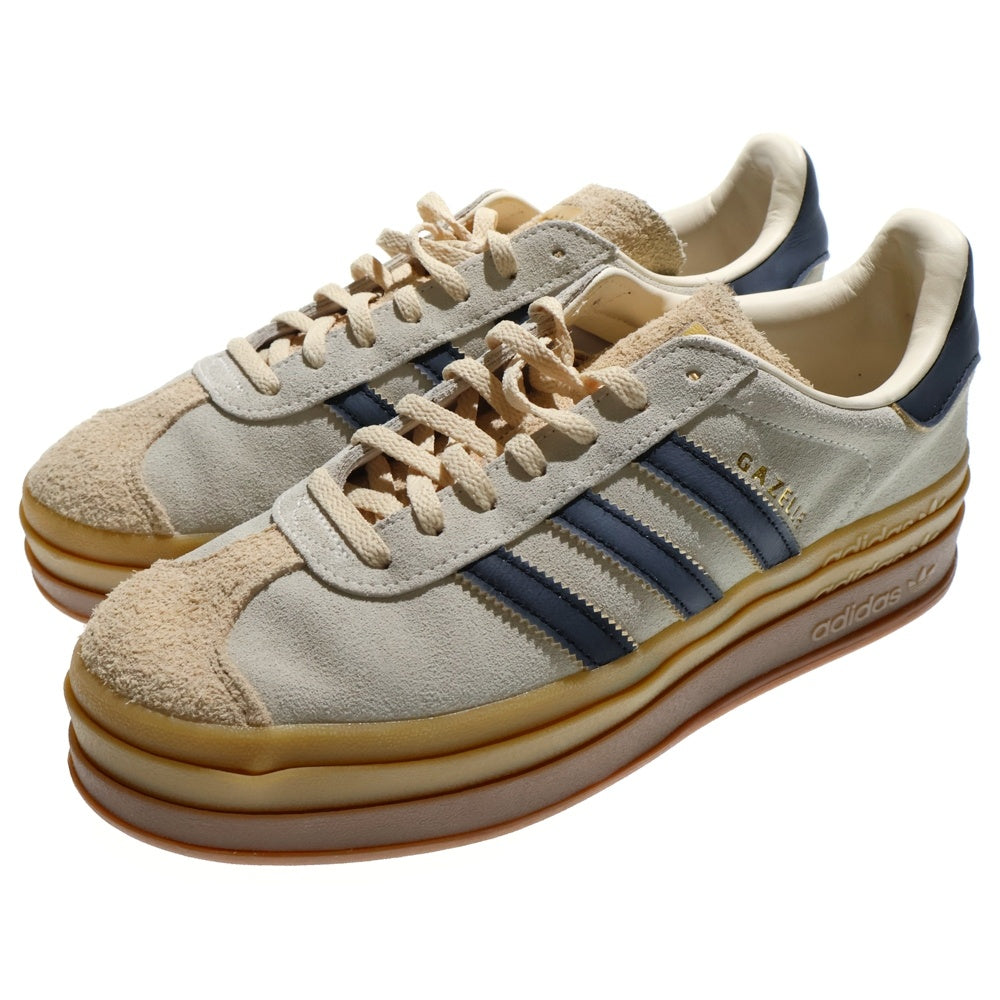 adidas(アディダス) Gazelle Bold ガゼル ボールド ボリュームソール ローカットスニーカー ベージュ US10/28cm JS3892