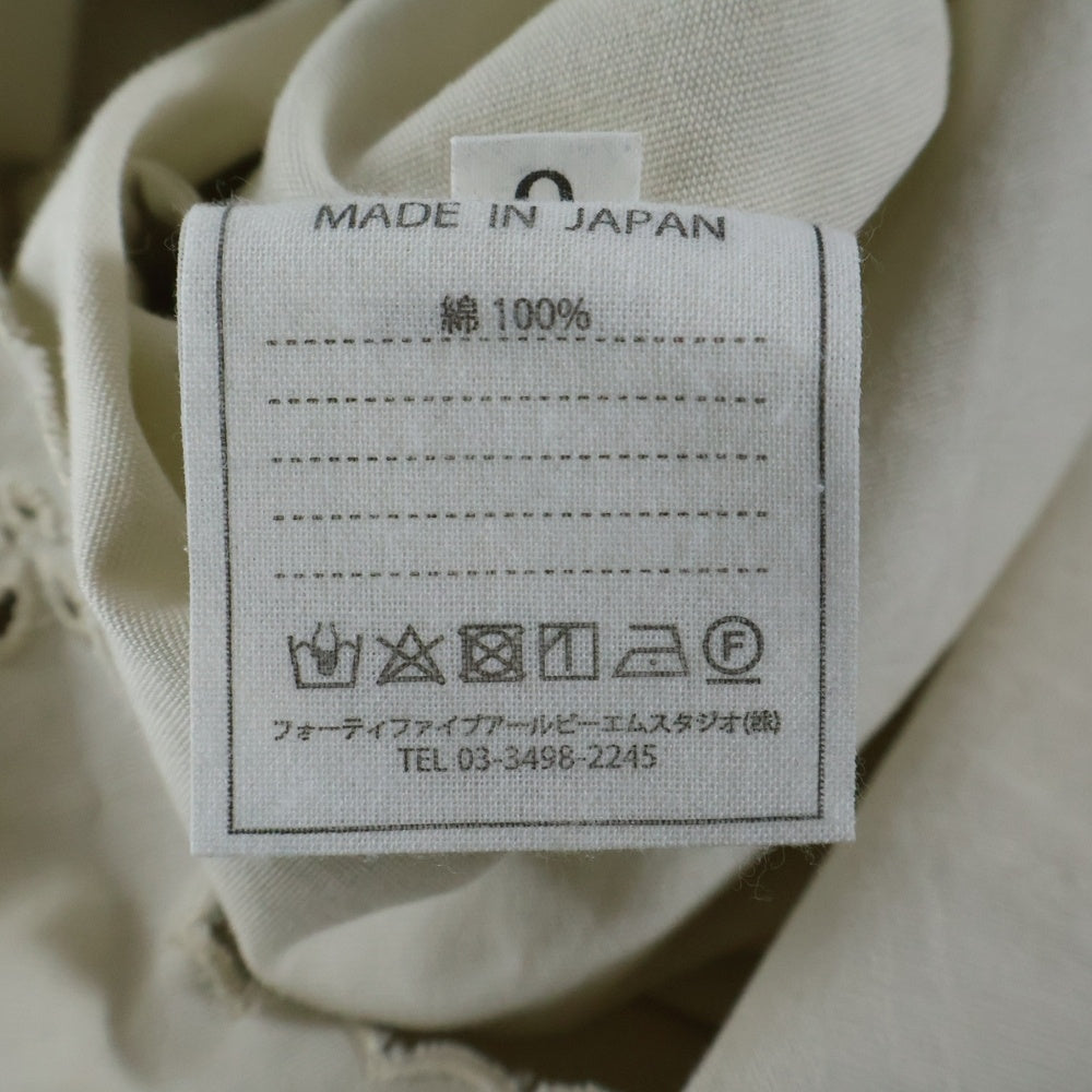 45RPM(フォーティーファイブアールピーエム) 花柄 ショートスリーブ ワンピース ドレス レディース ベージュ