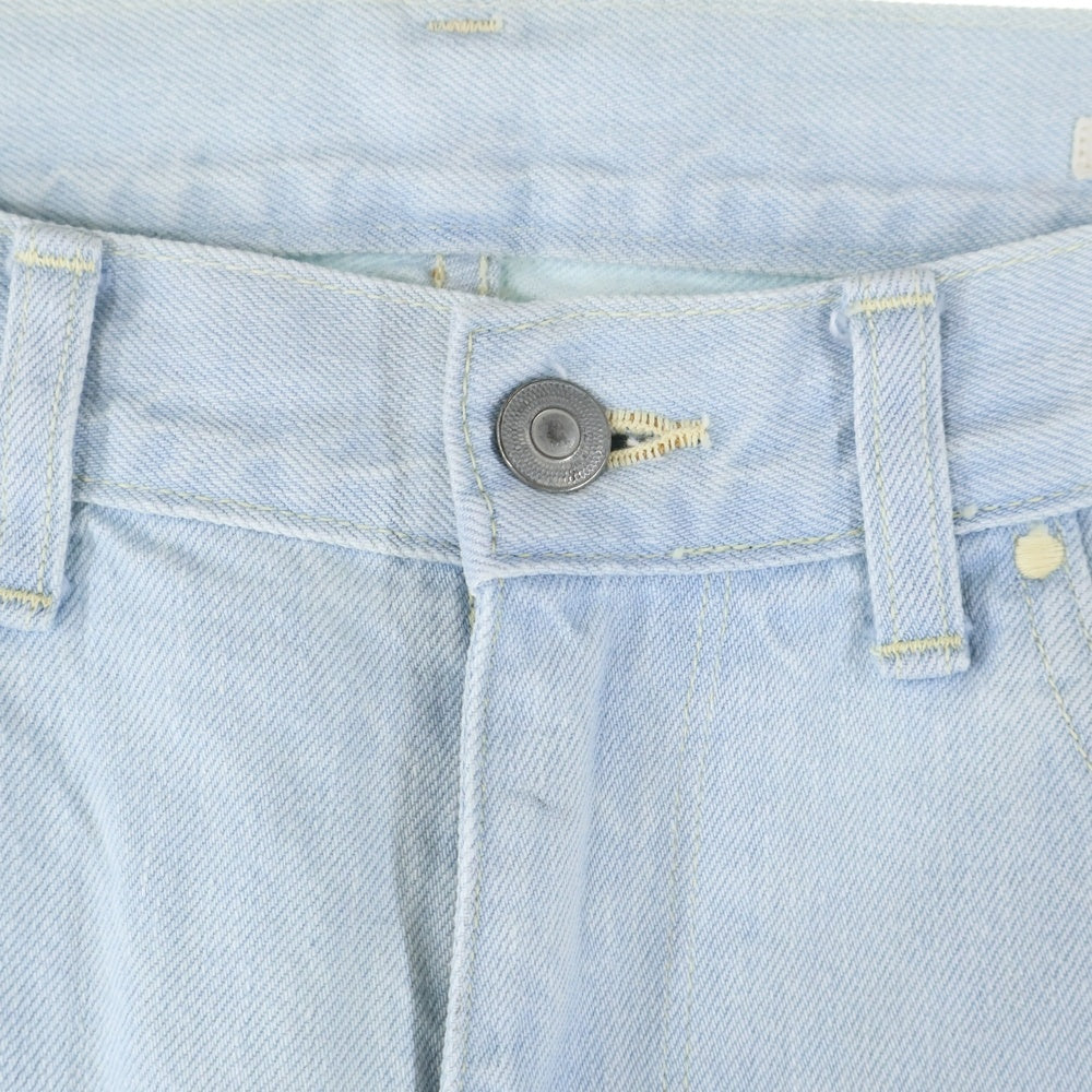 COMOLI(コモリ) アイス ウォッシュ ストレートデニムパンツ インディゴ 14F-03005