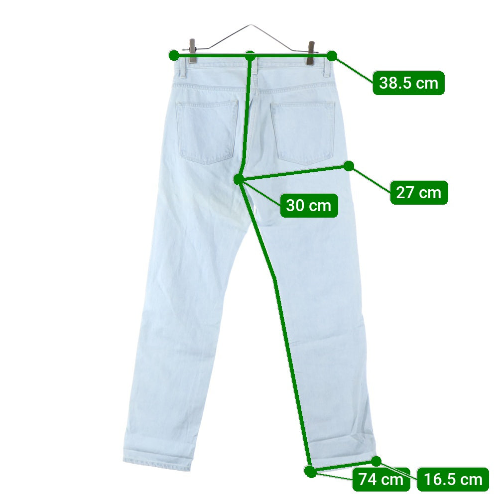 COMOLI(コモリ) アイス ウォッシュ ストレートデニムパンツ インディゴ 14F-03005