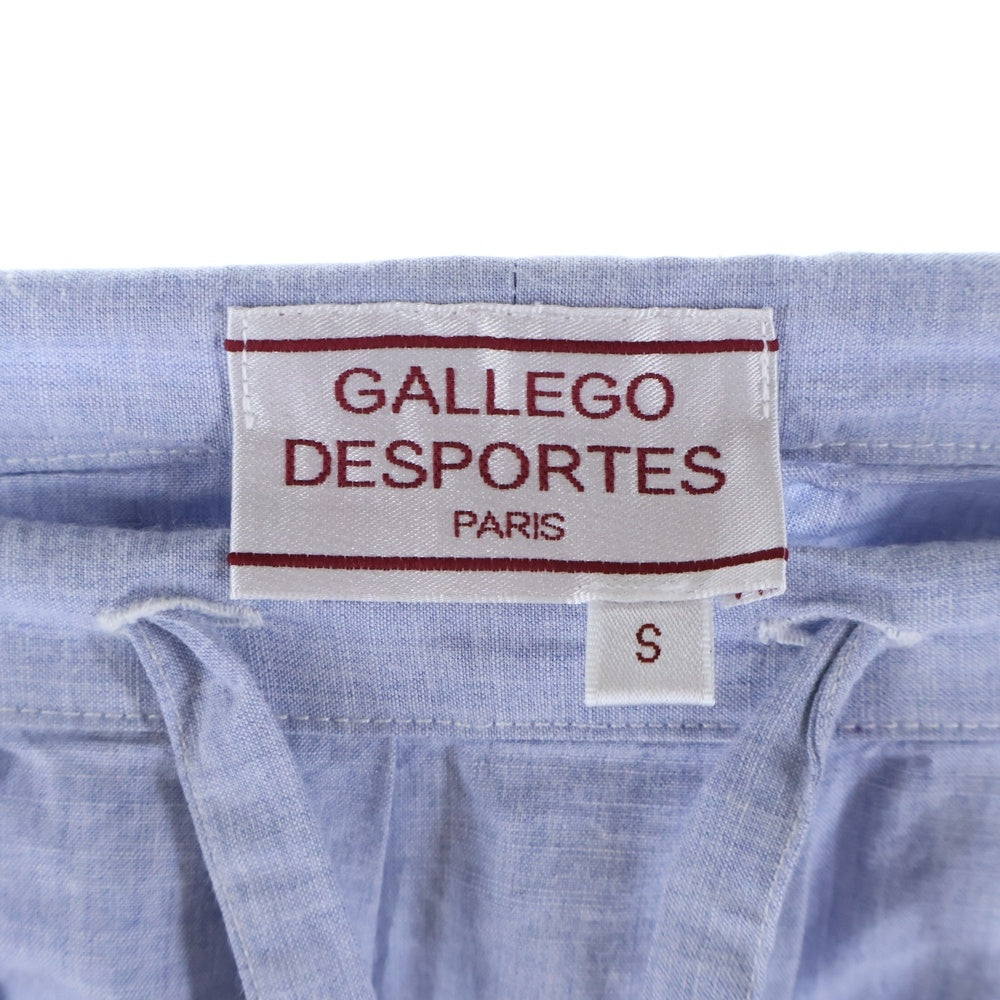 GALLEGO DESPORTES(ギャレゴデスポート) コットン ワイドスカート レディース ブルー