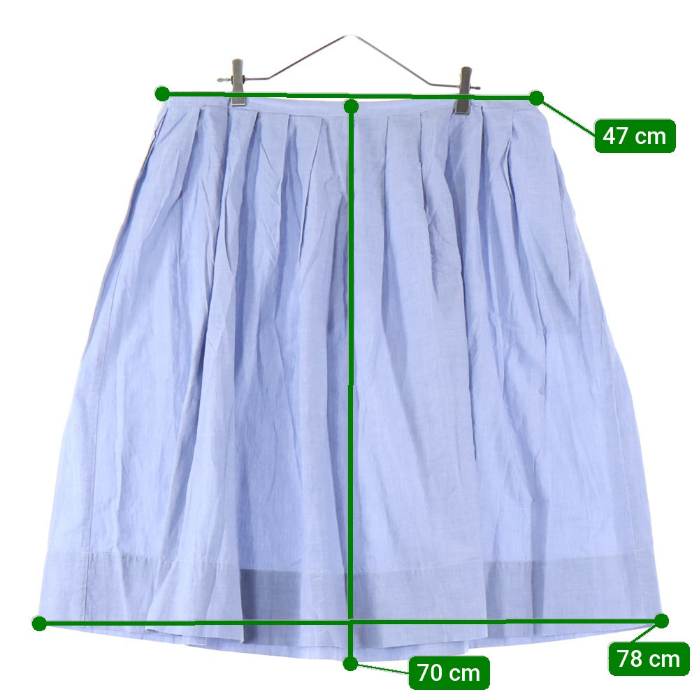 GALLEGO DESPORTES(ギャレゴデスポート) コットン ワイドスカート レディース ブルー