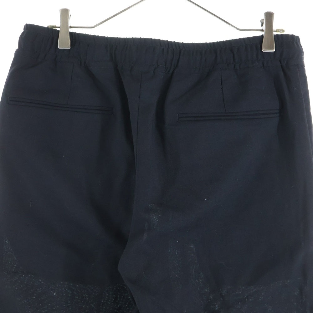 KNOTT(ノット) ウール イージーテーパードパンツ ブラック