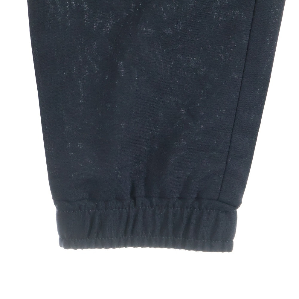 KNOTT(ノット) ウール イージーテーパードパンツ ブラック