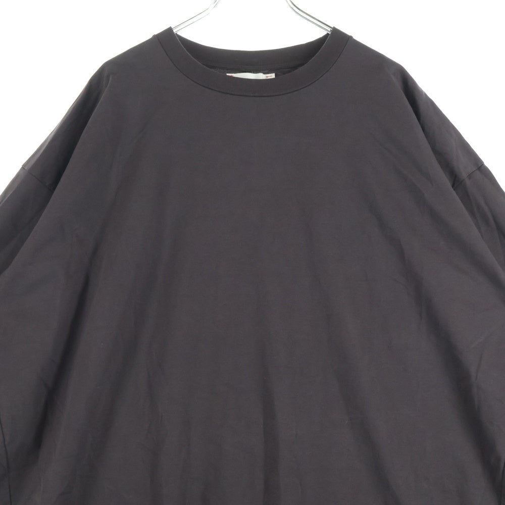 unfil(アンフィル) コットン クルーネック半袖ワンピース ドレス ブラウン レディース ONSP-UW142