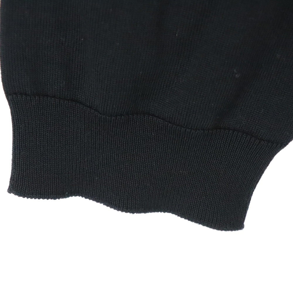 unfil(アンフィル) スナップボタン カーディガン ブラック WWSP-UU005