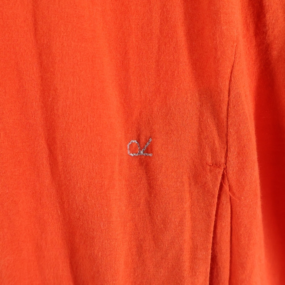 45RPM(フォーティーファイブアールピーエム) クルーネック半袖ワンピース ドレス カットソー レディース オレンジ