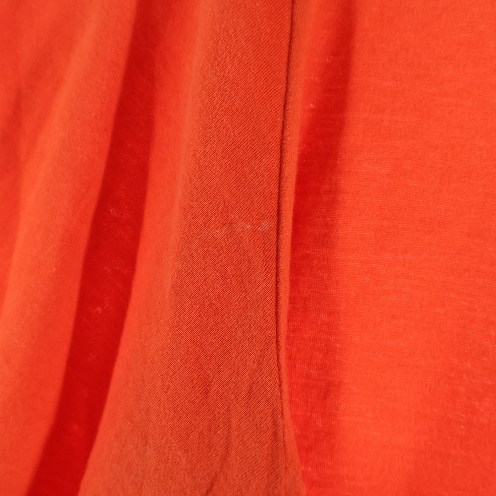 45RPM(フォーティーファイブアールピーエム) クルーネック半袖ワンピース ドレス カットソー レディース オレンジ