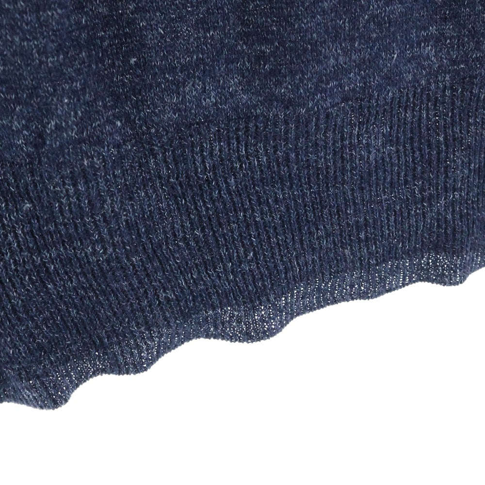 FILMELANGE(フィルメランジェ) リネン クルーネック半袖Tシャツ カットソー ネイビー 3HTS-JILL-LTJ