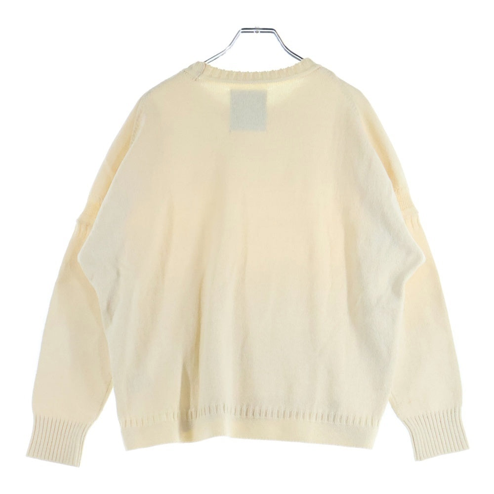 LE TRICOTEUR(ル トリコチュール) クルーネックニットセーター レディース アイボリー TR-4198