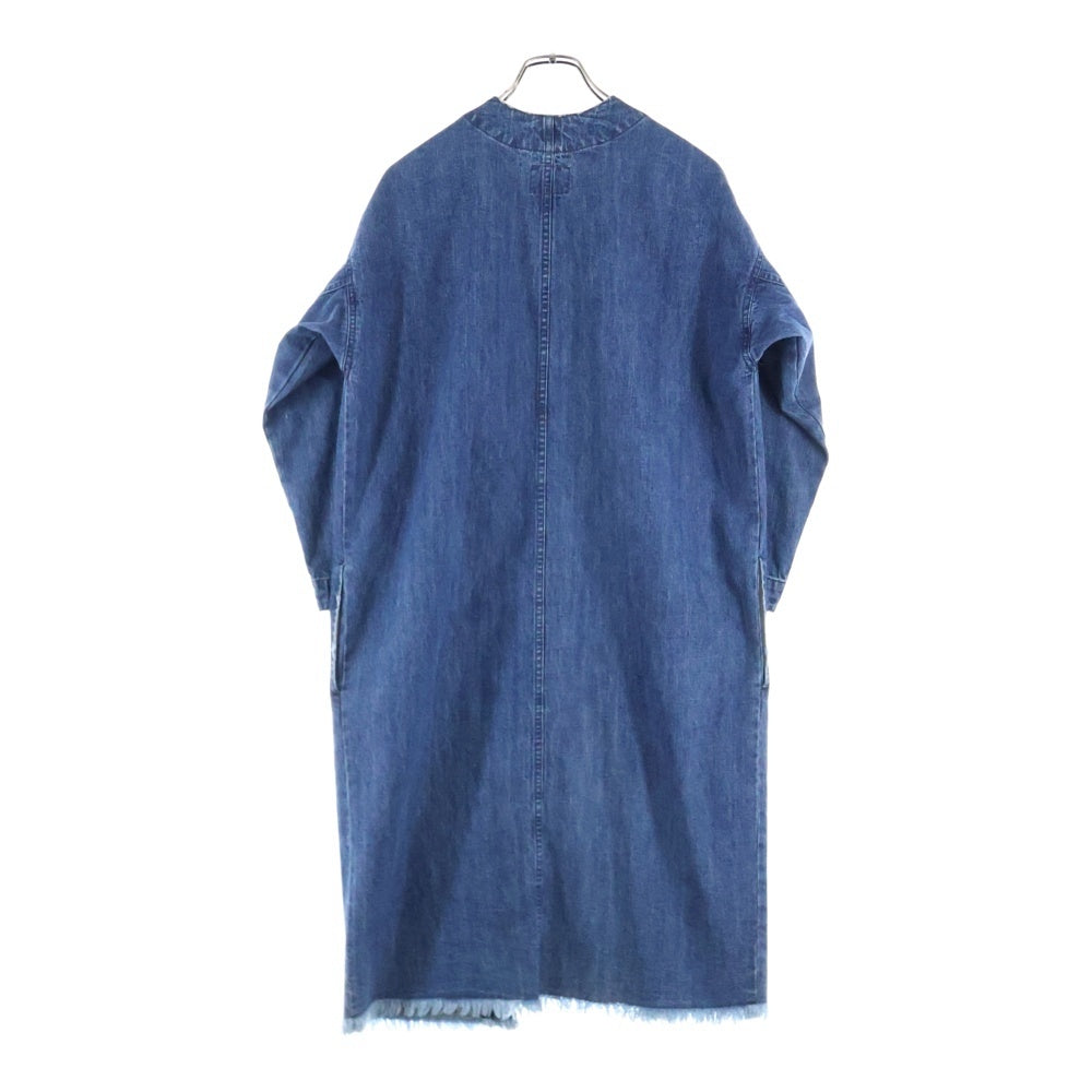 Wrangler(ラングラー) ×RONHERMAN ロンハーマン カットオフ デニムガウンコート インディゴ WS9063