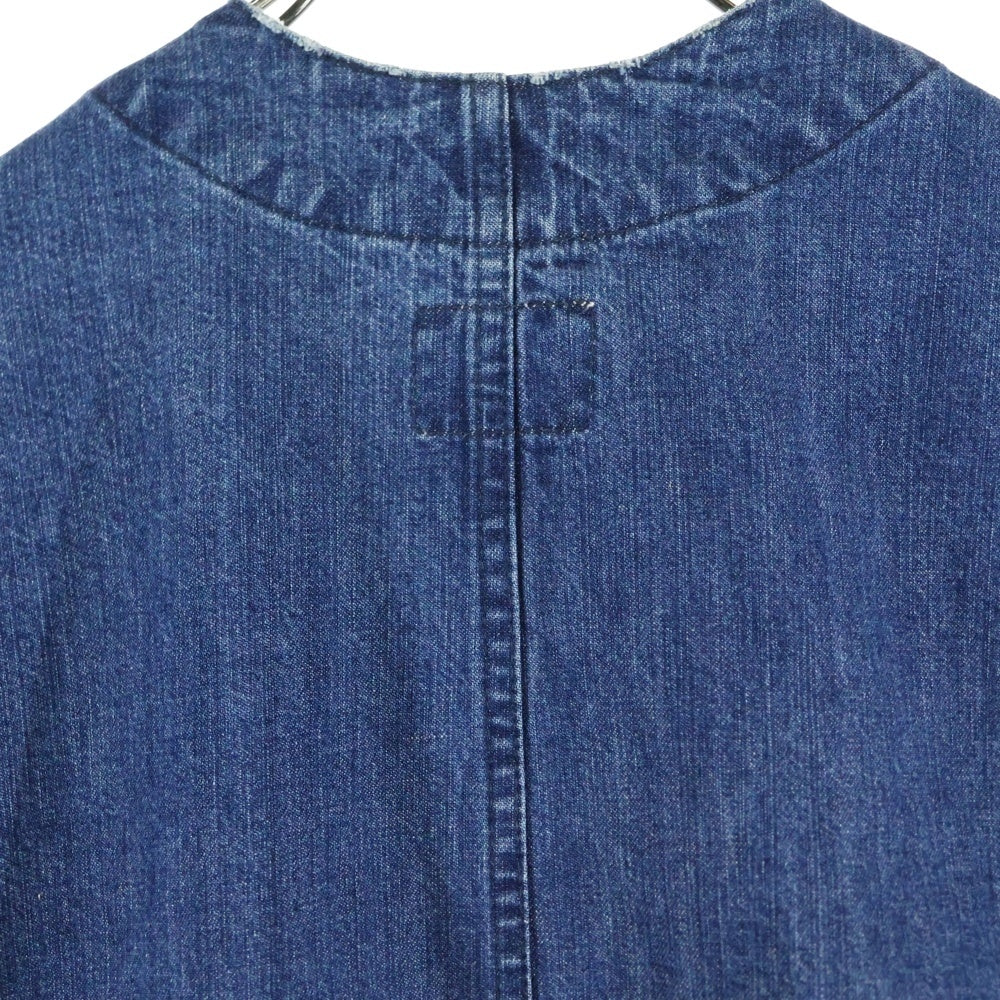 Wrangler(ラングラー) ×RONHERMAN ロンハーマン カットオフ デニムガウンコート インディゴ WS9063