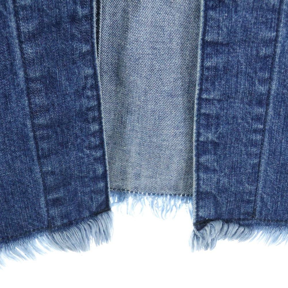 Wrangler(ラングラー) ×RONHERMAN ロンハーマン カットオフ デニムガウンコート インディゴ WS9063