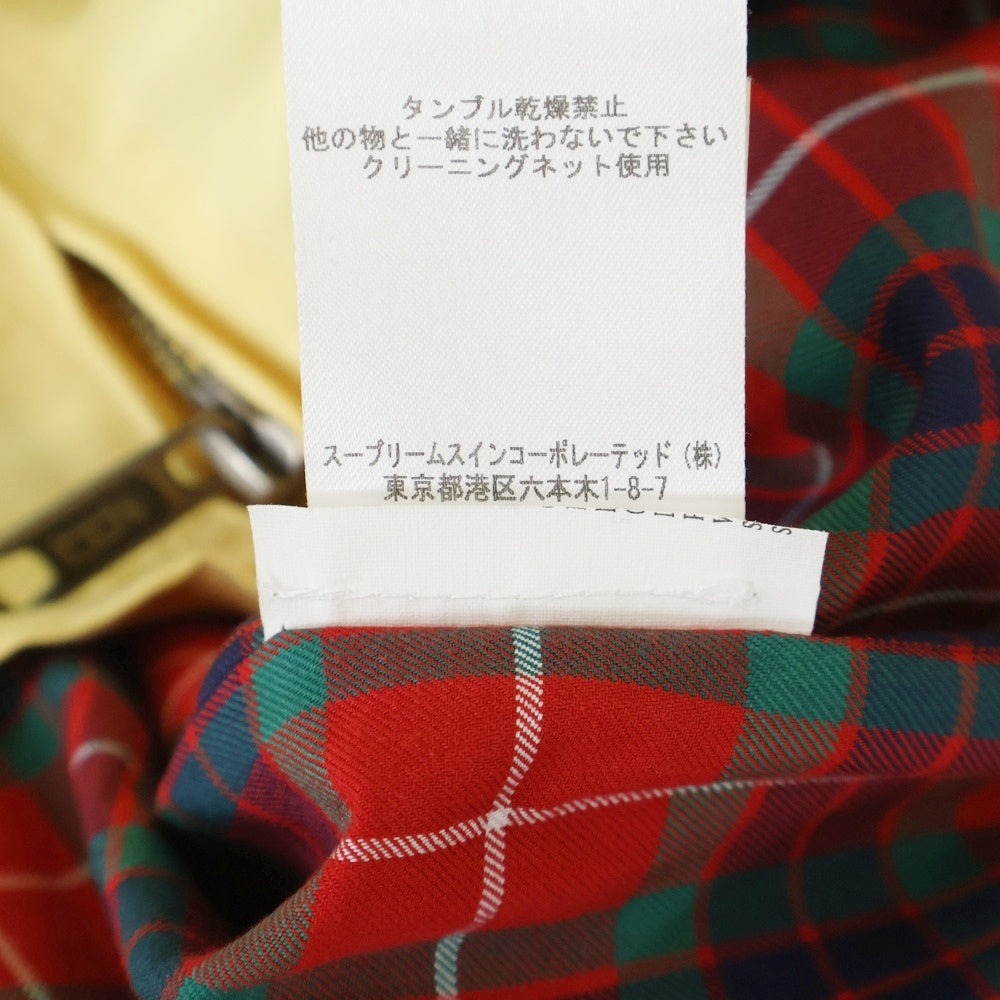 BARACUTA(バラクータ) スウィングトップ ジップアップフライトジャケット ブルゾン イエロー 1401019