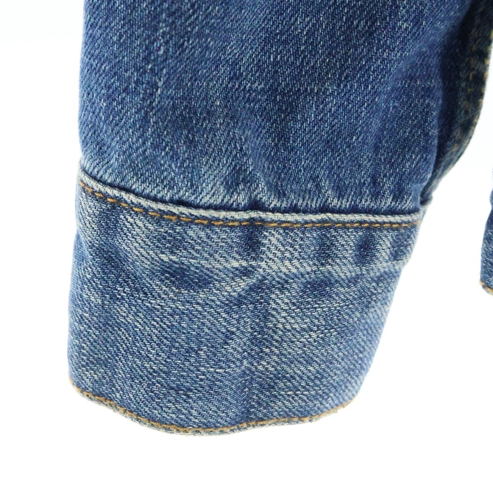 MACPHEE(マカフィ) 2ポケット デニムジャケット Gジャン インディゴ 12-07-64-07103