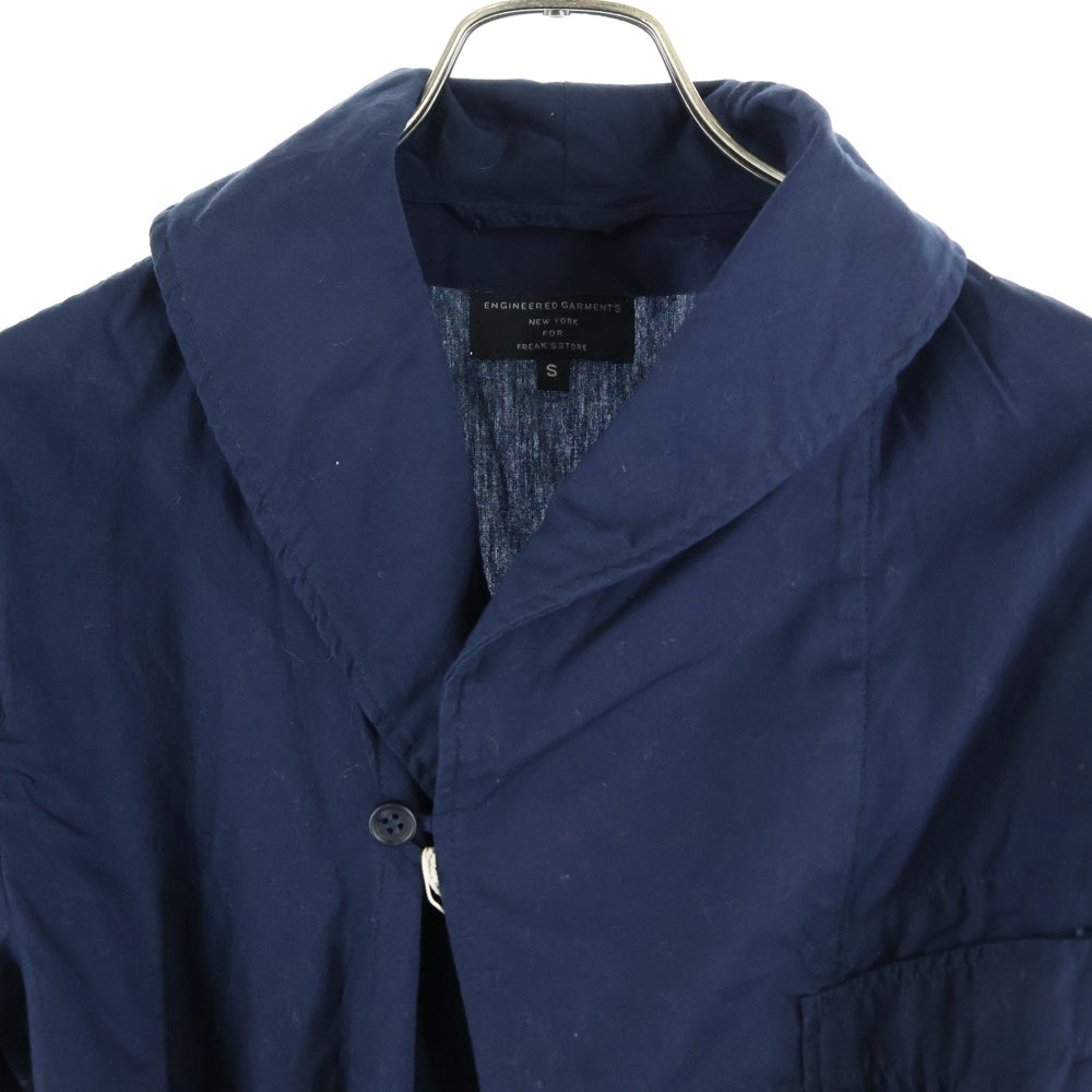Engineered Garments(エンジニアド ガーメンツ) ×FREAK'S STORE フリークスストア コットン ロングガウンコート ネイビー