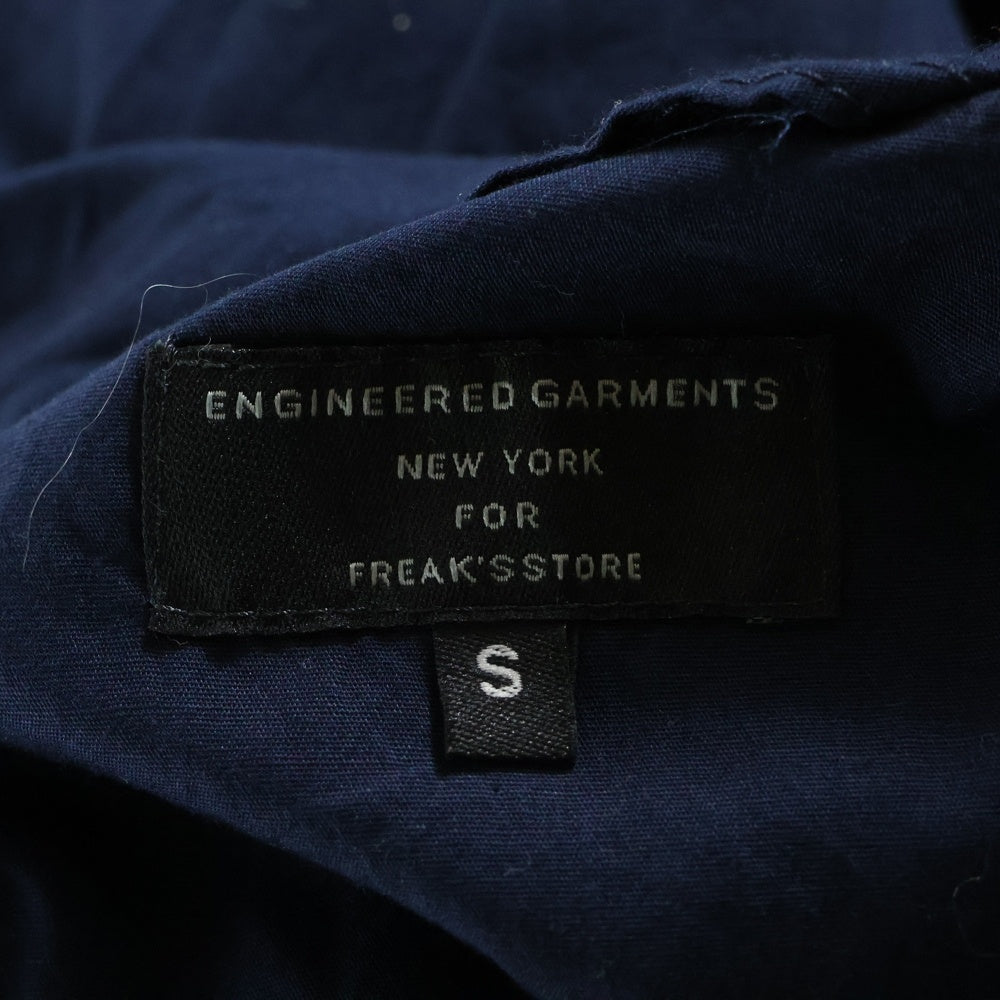 Engineered Garments(エンジニアド ガーメンツ) ×FREAK'S STORE フリークスストア コットン ロングガウンコート ネイビー