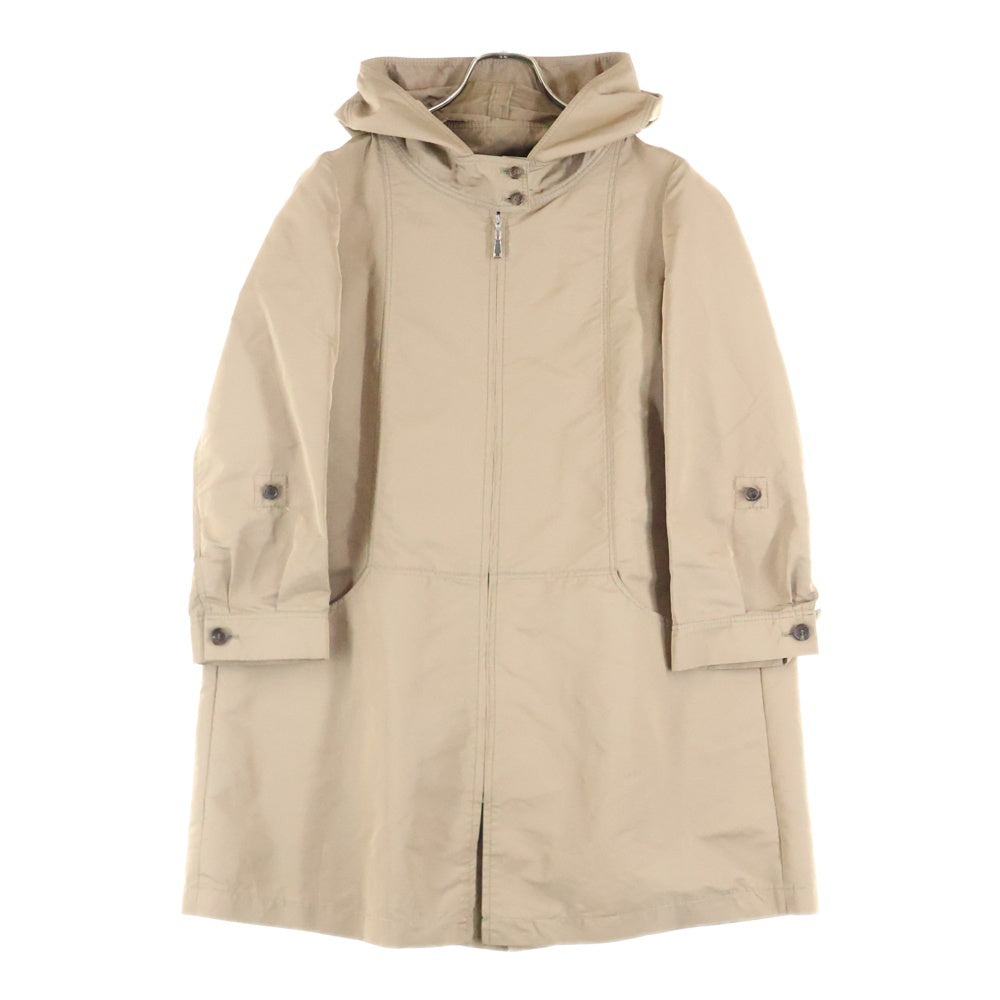 NO BRAND(ノーブランド) BALLSEY (ボールジー) ジップアップフーデッドジャケット ベージュ 11-08-84-08202