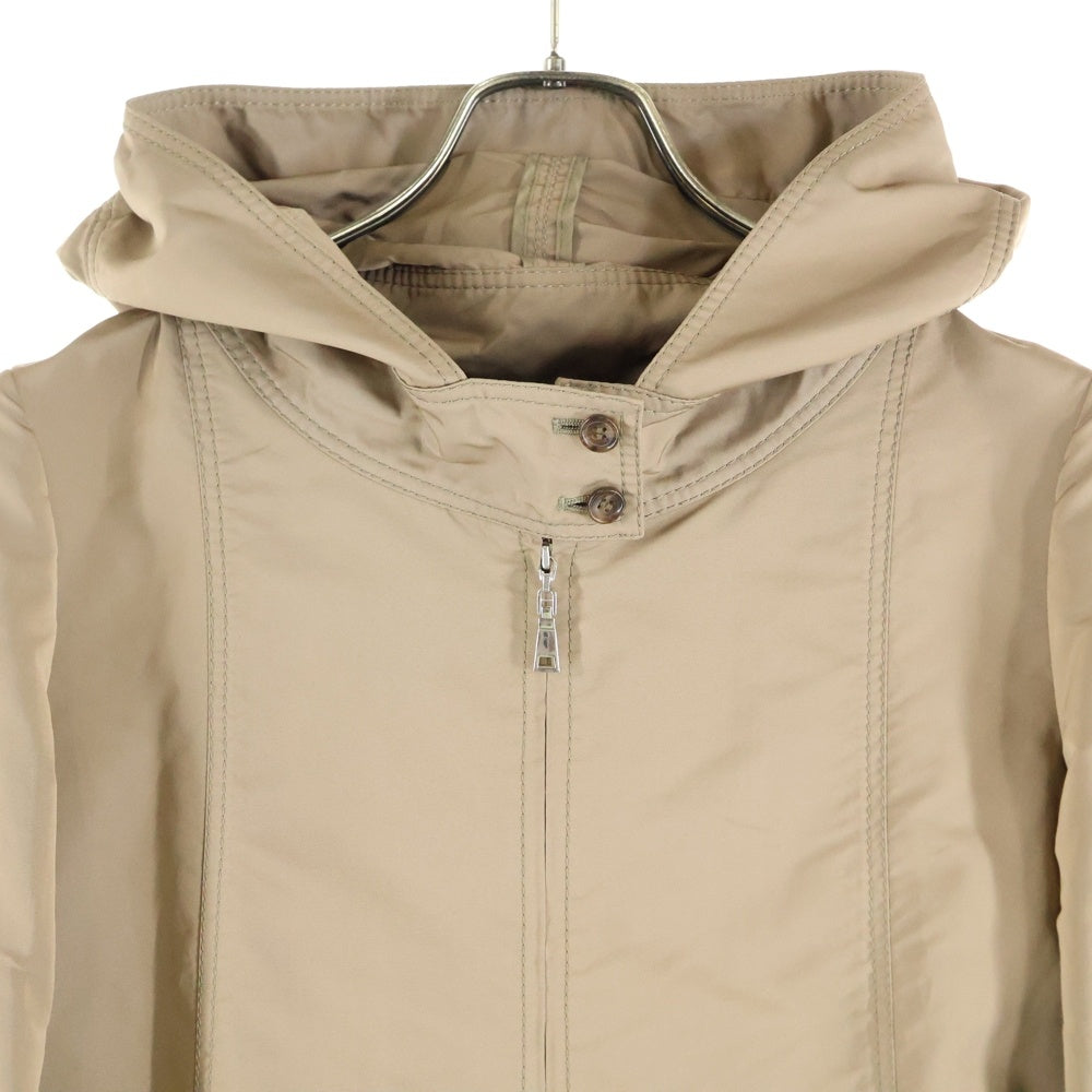 NO BRAND(ノーブランド) BALLSEY (ボールジー) ジップアップフーデッドジャケット ベージュ 11-08-84-08202