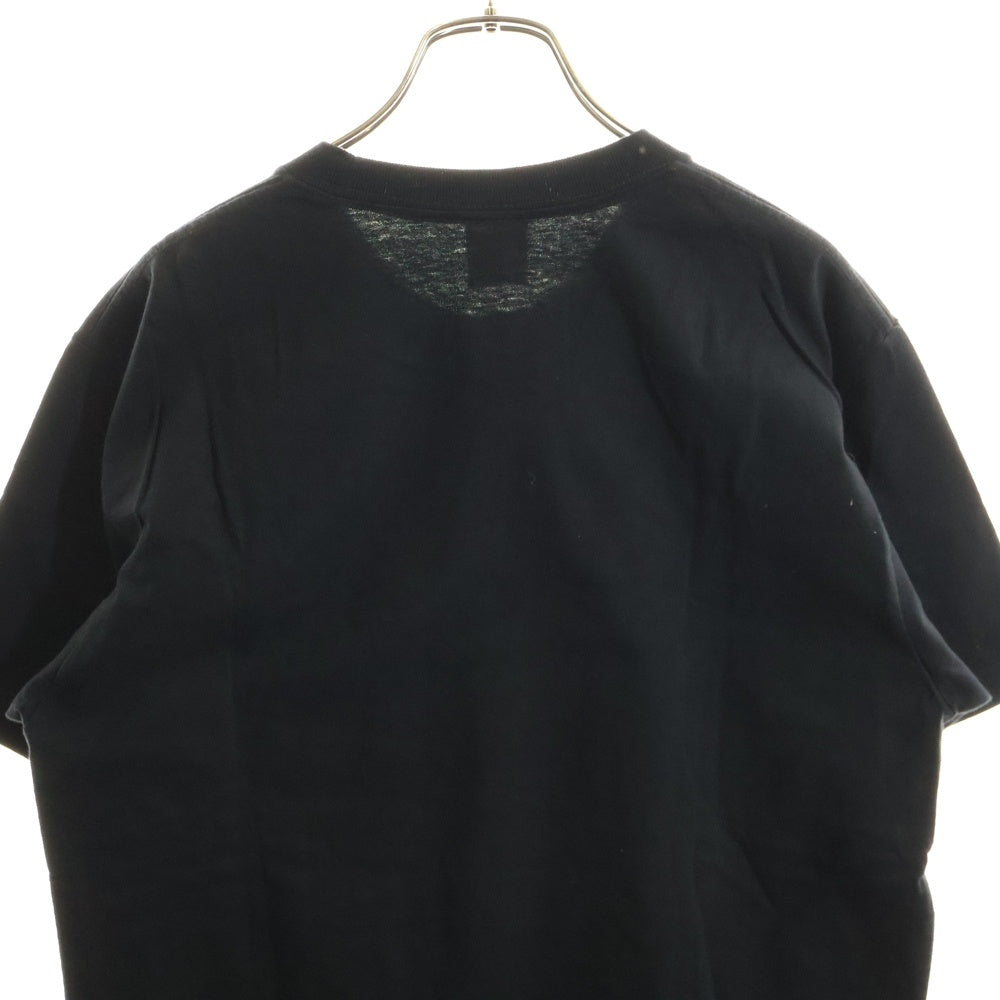 SUPREME(シュプリーム) 17SS Go Fuck Yourself Pocket Tee 胸刺繍 ポケットTシャツ 半袖クルーネックカットソー ブラック