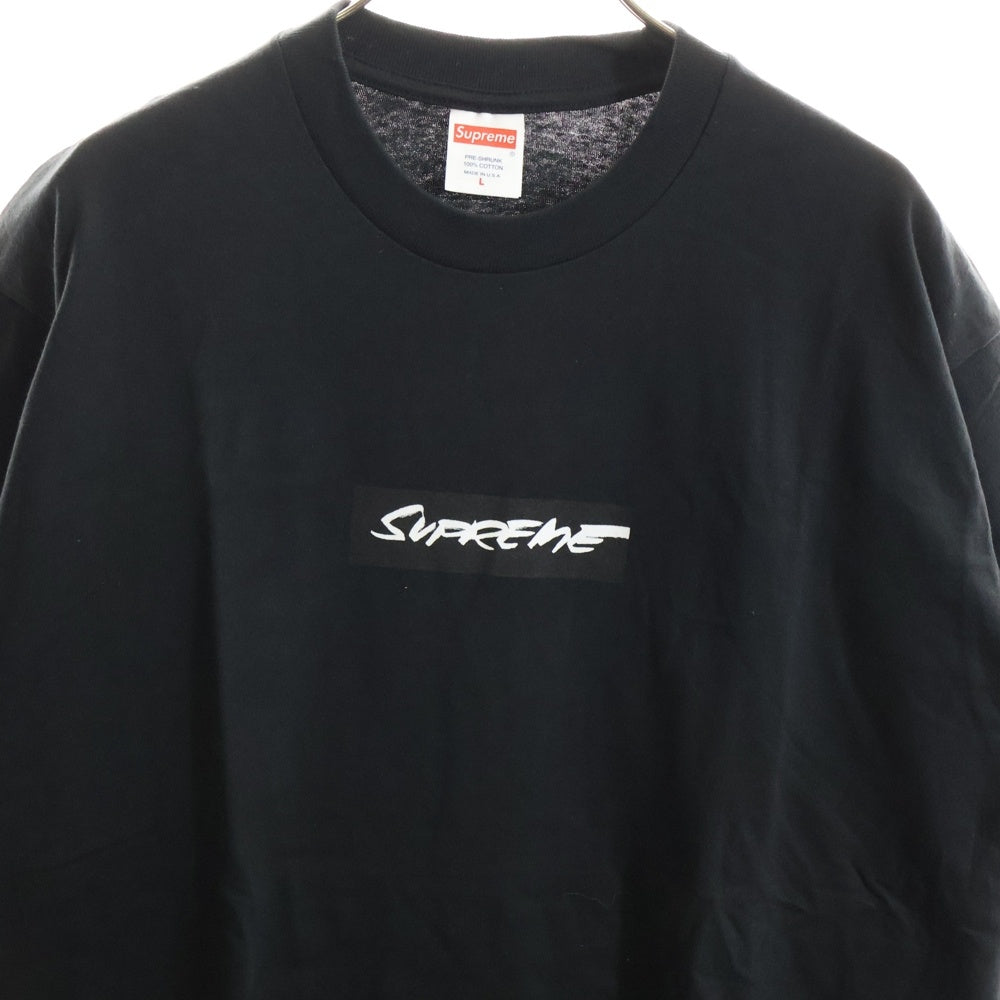 SUPREME(シュプリーム) 24SS Futura Box Logo Tee フューチュラ ボックスロゴTシャツ 半袖クルーネックカットソー ブラック