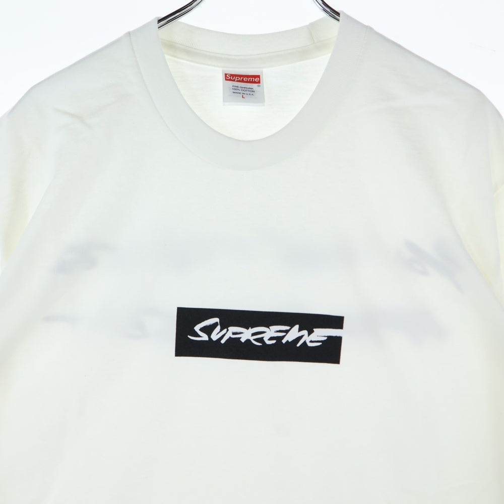 SUPREME(シュプリーム) 24SS Futura Box Logo Tee フューチュラ ボックスロゴTシャツ 半袖クルーネックカットソー ホワイト