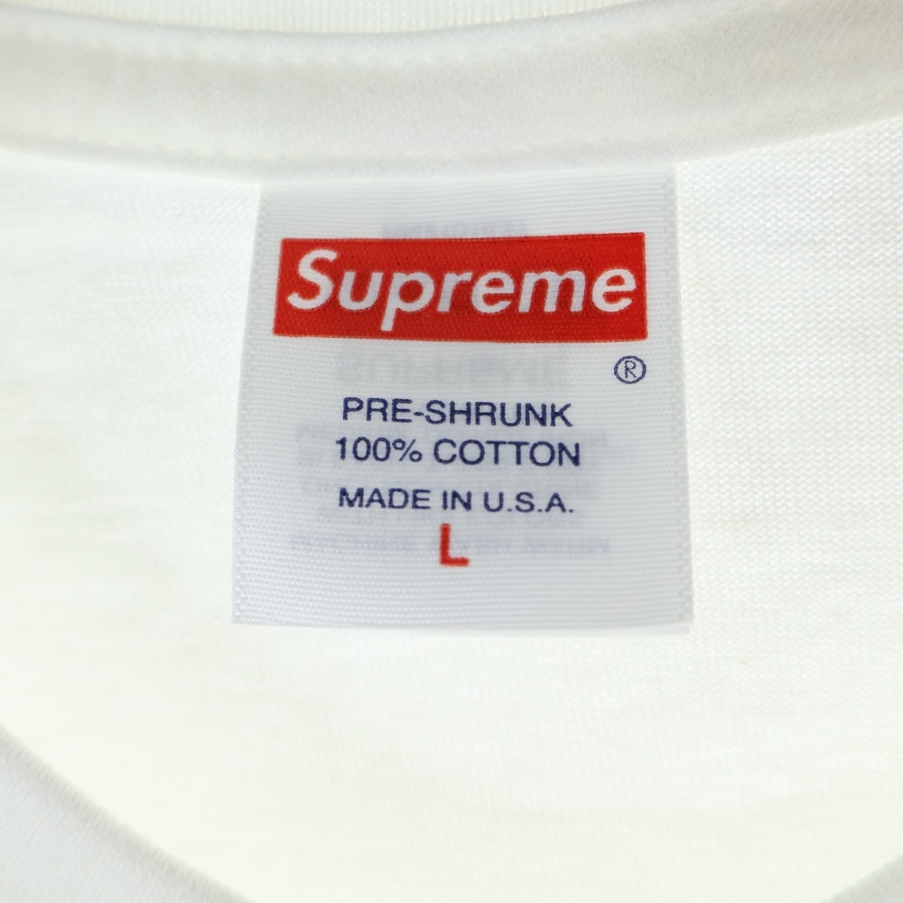 SUPREME(シュプリーム) 24SS Futura Box Logo Tee フューチュラ ボックスロゴTシャツ 半袖クルーネックカットソー ホワイト