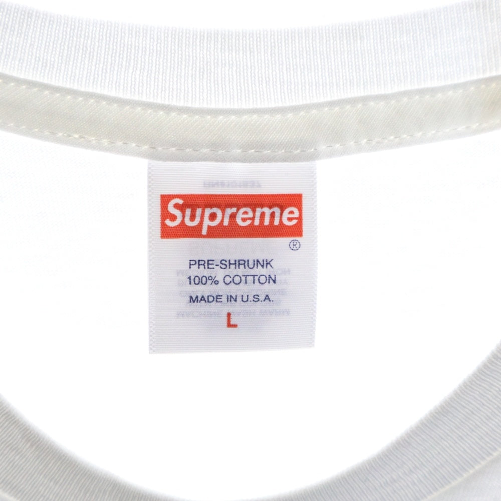 SUPREME(シュプリーム) 22AW Milford Graves Tee ミルフォードグレイブス 両面プリントTシャツ 半袖クルーネックカットソー ホワイト