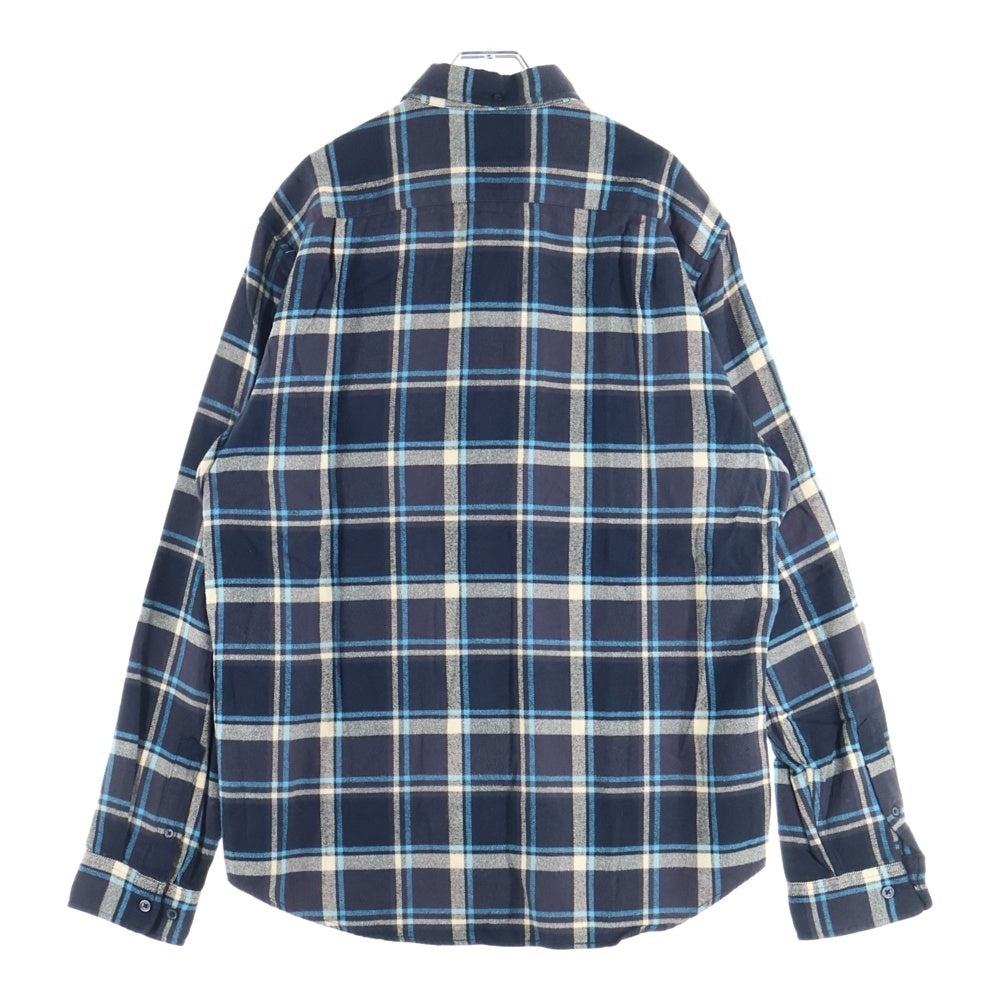 SUPREME(シュプリーム) 19SS Plaid Flannel Shirt タータンチェック プレイドフランネル 長袖ボタンダウンシャツ チャコールグレー