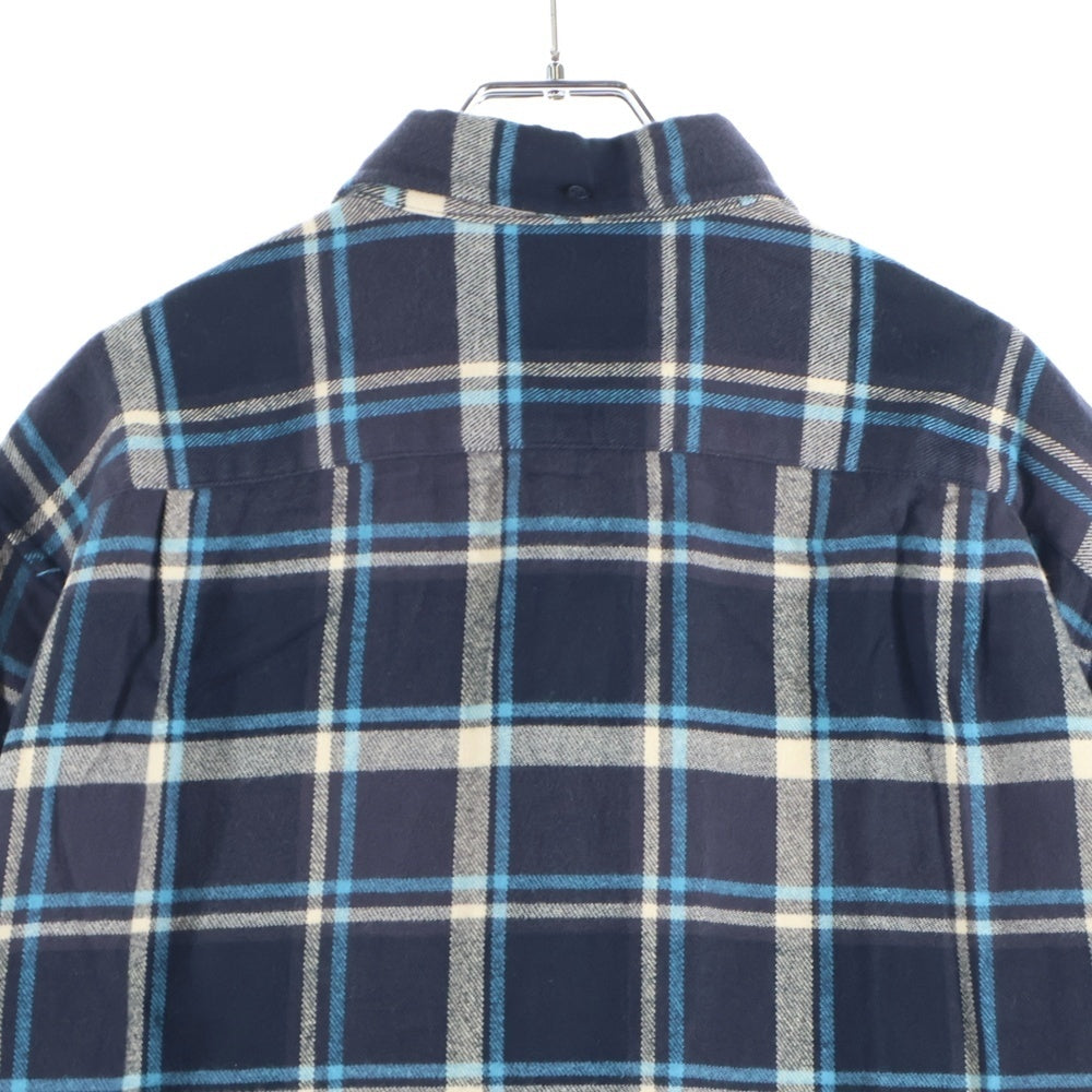 SUPREME(シュプリーム) 19SS Plaid Flannel Shirt タータンチェック プレイドフランネル 長袖ボタンダウンシャツ チャコールグレー