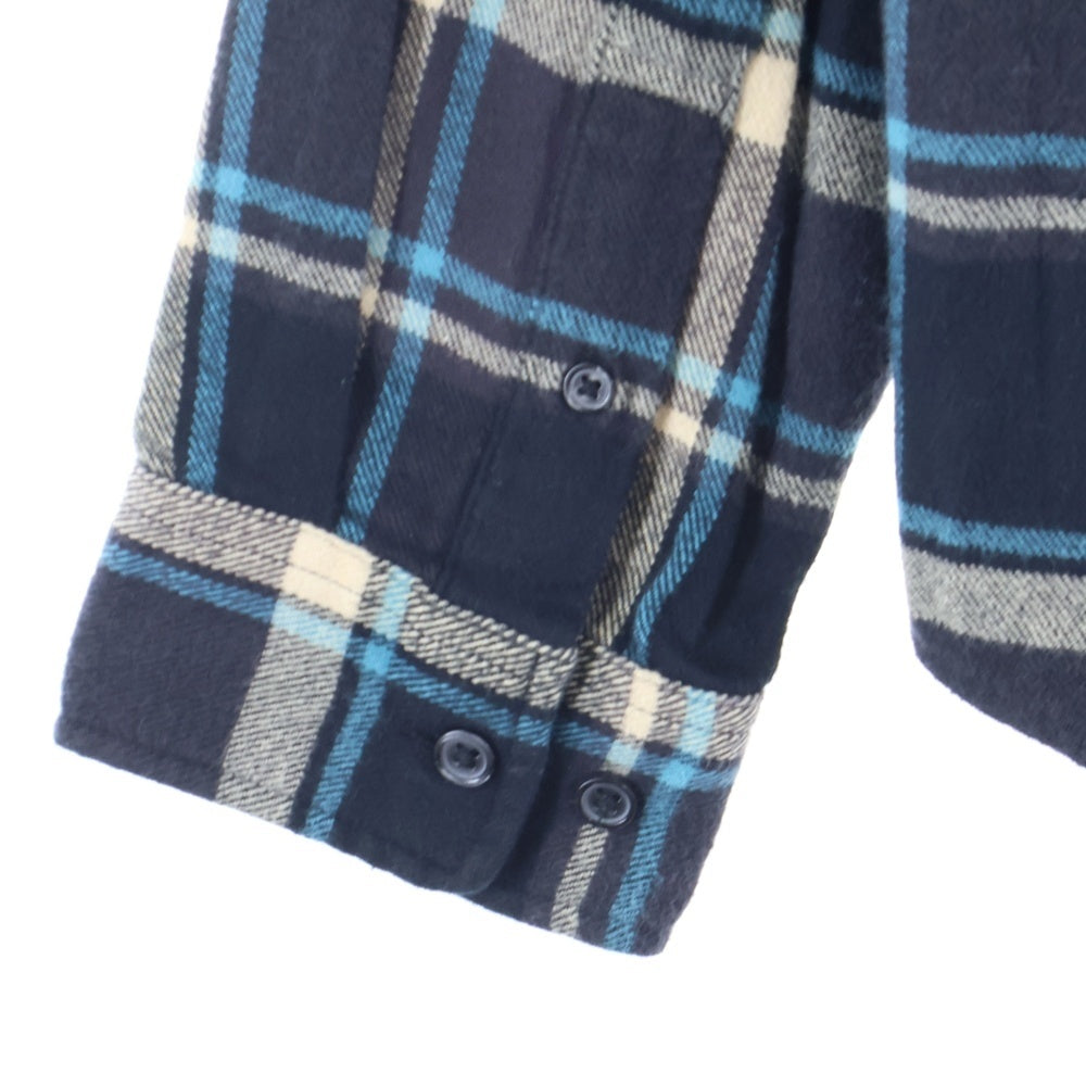 SUPREME(シュプリーム) 19SS Plaid Flannel Shirt タータンチェック プレイドフランネル 長袖ボタンダウンシャツ チャコールグレー