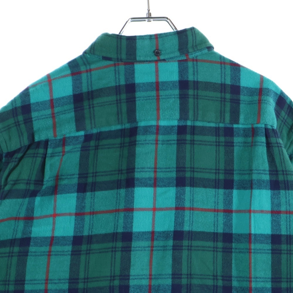 SUPREME(シュプリーム) 18AW Tartan L/S Flannel Shirt タータンチェック フランネル 長袖ボタンダウンシャツ グリーン