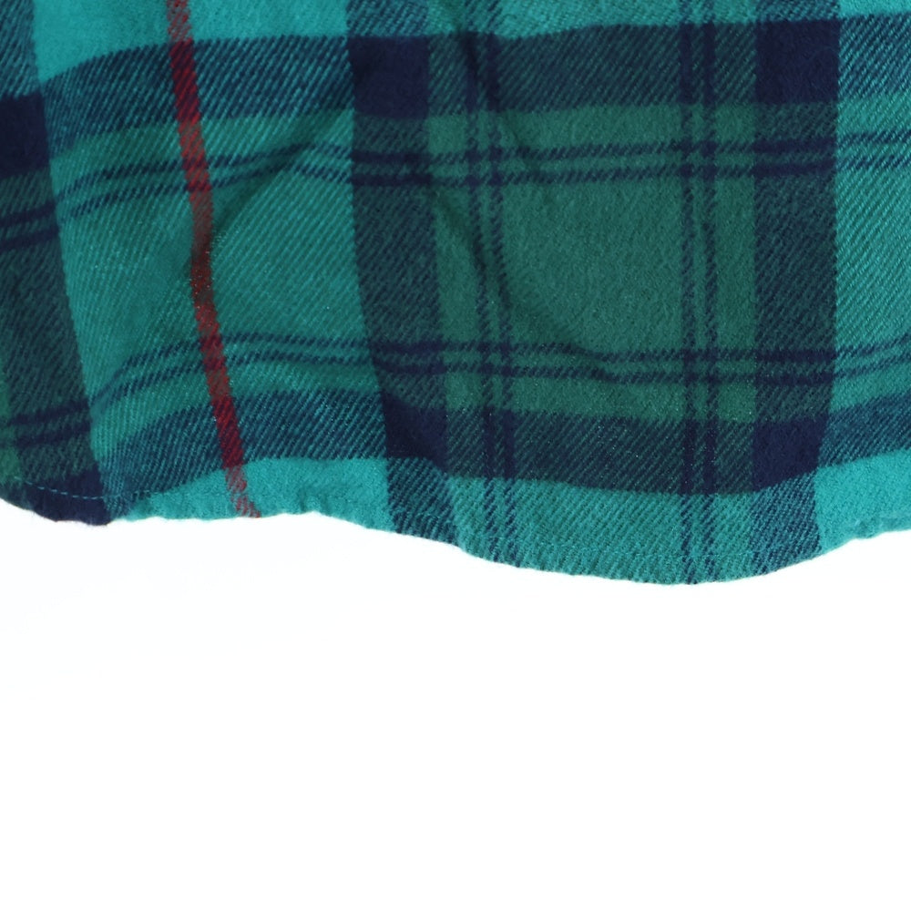 SUPREME(シュプリーム) 18AW Tartan L/S Flannel Shirt タータンチェック フランネル 長袖ボタンダウンシャツ グリーン