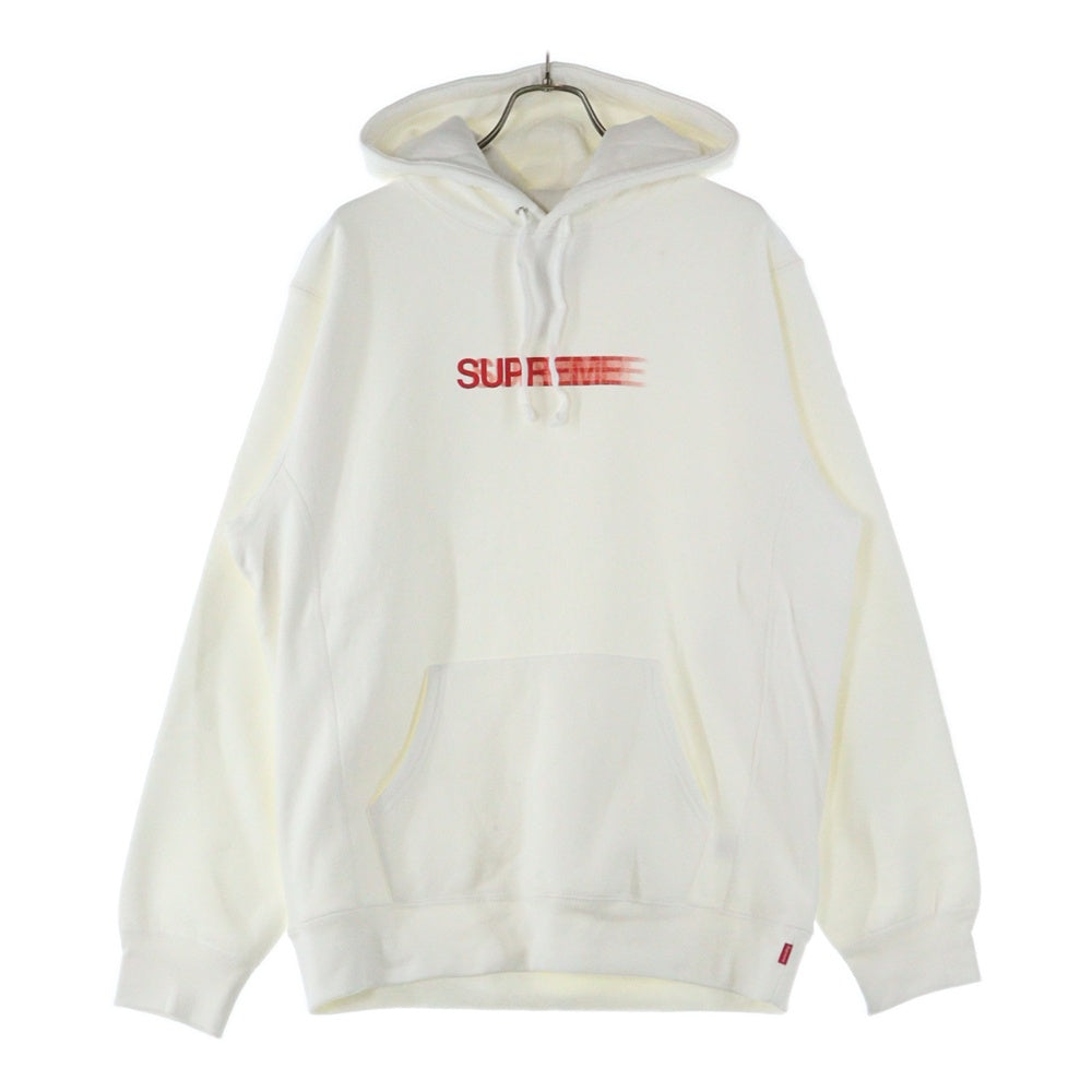 SUPREME(シュプリーム) 20SS Motion Logo Hooded Sweat モーションロゴ スウェットプルオーバーパーカー フーディー ホワイト