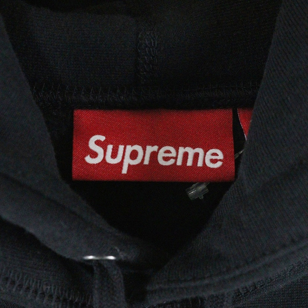 SUPREME(シュプリーム) 24SS Futura Logo Hooded Sweatshirt フューチュラロゴ スウェットプルオーバーパーカー ブラック
