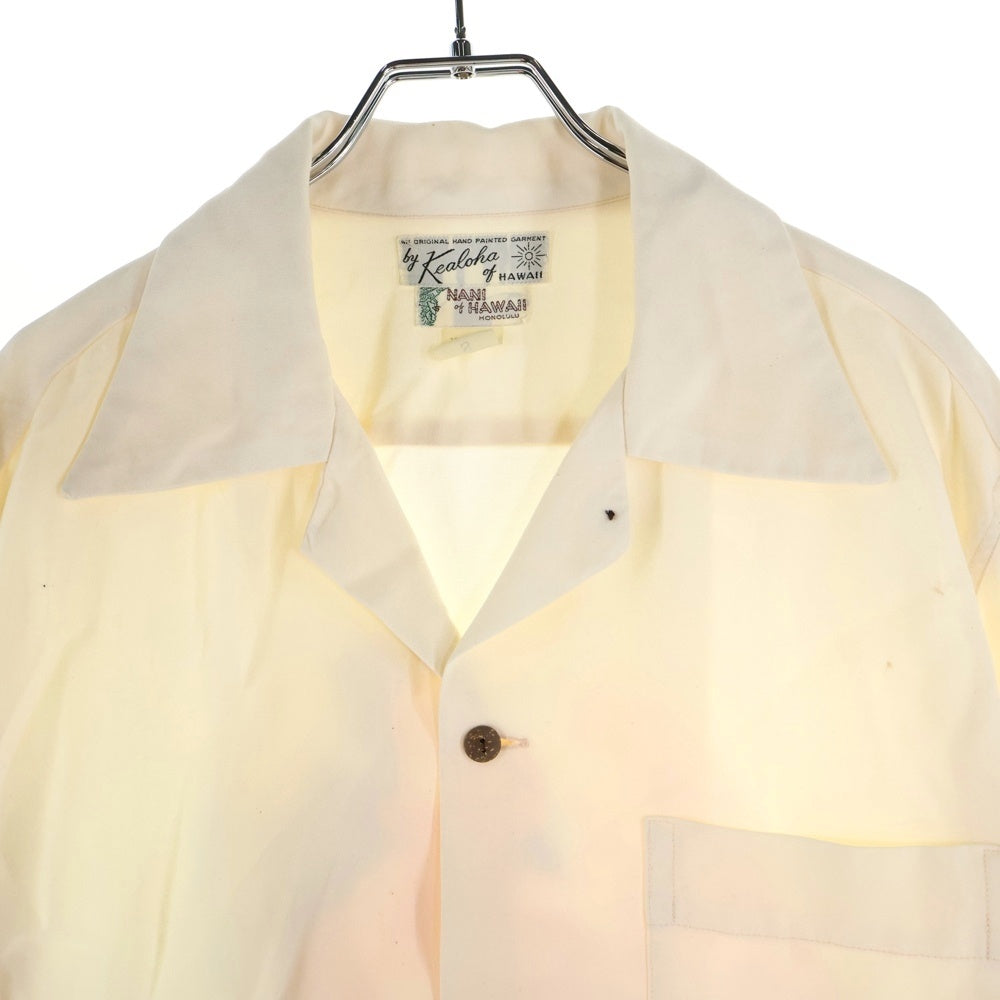 SUN SURF(サンサーフ) 09SS Special Edition PIN UP QUEEN LONG SLEEVE スペシャルエディション ピンアップ クイーン 長袖ハワイアンシャツ アロハシャツ アイボリー SS24657