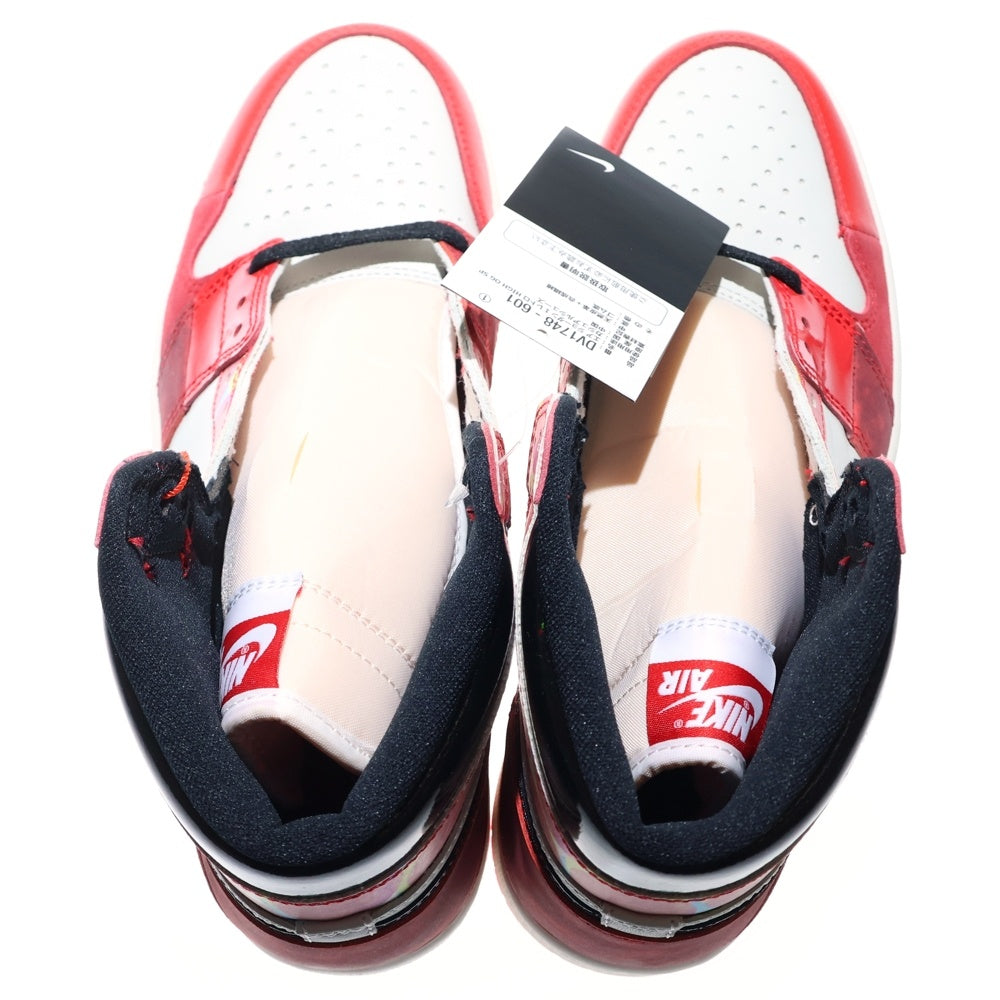 NIKE(ナイキ) AIR JORDAN 1 HIGH OG SP NEXT CHAPTER エアジョーダン ネクストチャプター ハイカットスニーカー ホワイト/レッド US9.5/27.5cm DV1748-601
